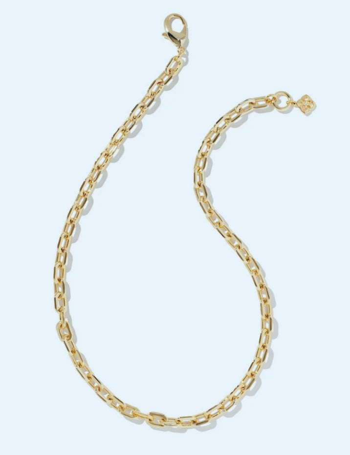 Korinne Chain Necklace in Gold