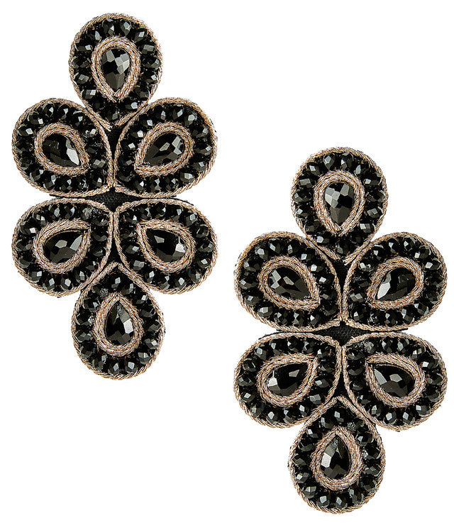 Ginger Beaded Earrings