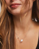 Pickleball Silver Short Pendant Necklace
