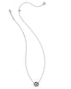 Soccer Silver Short Pendant Necklace