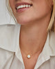 Volleyball Gold Short Pendant Necklace