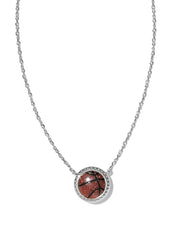 Basketball Silver Short Pendant Necklace