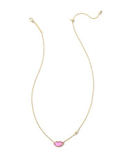 Lips Gold Pendant Necklace