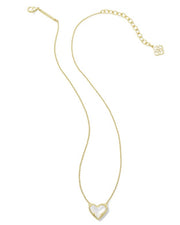 Ari Heart Gold Pendant Necklace