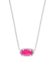 Elisa Silver Pendant Necklace