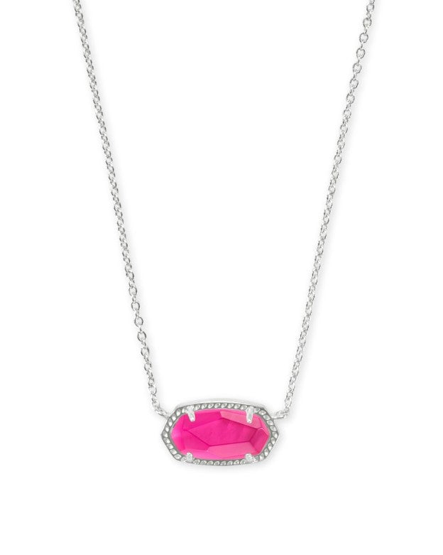 Elisa Silver Pendant Necklace