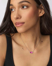 Elisa Silver Pendant Necklace
