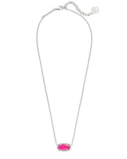 Elisa Silver Pendant Necklace