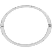 Footprints Hinged Bangle