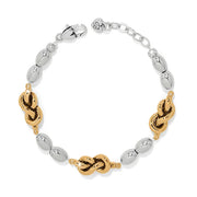 Interlok Single Knot Drops Bracelet