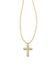 Cross Gold Pendant Necklace