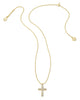 Cross Gold Pendant Necklace