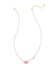 Lips Gold Pendant Necklace