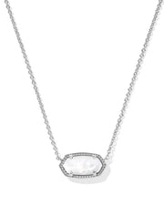 Elisa Silver Pendant Necklace