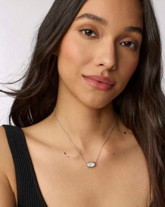 Elisa Silver Pendant Necklace