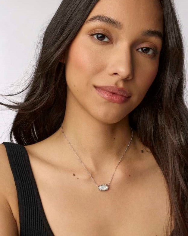 Elisa Silver Pendant Necklace