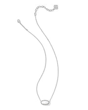 Elisa Silver Pendant Necklace