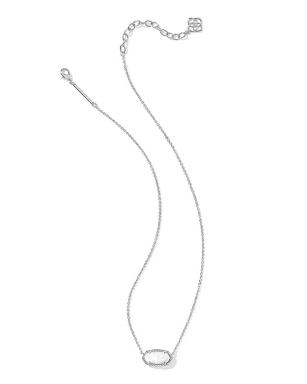 Elisa Silver Pendant Necklace