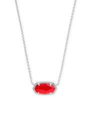 Elisa Silver Pendant Necklace