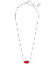 Elisa Silver Pendant Necklace